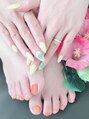 グランドトゥルース ネイルアンドアイラッシュ 守谷店(GRAND TRUTH)&nbsp;夏に向けてハンド&フットネイル楽しみませんか☆