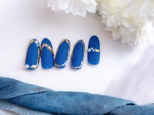 ネイルサロン&スクール ジーナ(GINA)/ブルーネイル