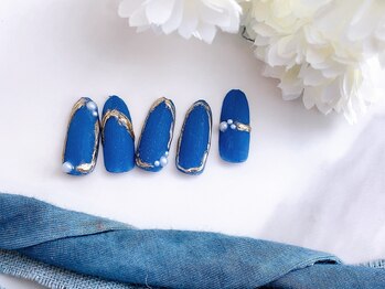 ネイルサロン&スクール ジーナ(GINA)/ブルーネイル