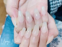 ウサギネイル 新大久保店(usagi nail)/マグネットフレンチ秋可愛い