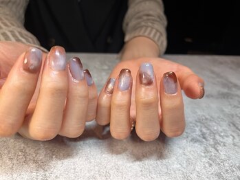 ヒミツキチ 恵比寿店(himitsukichi)/ニュアンスネイル