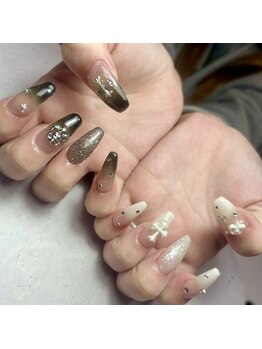 #グラデーションネイル