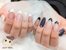 大人モードなフレンチネイル♪