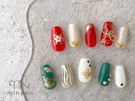 成人式・和柄ネイル