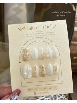 アンベリール(Embellir)/ブライダルネイルチップ