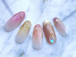 カラフルニュアンスグラデ