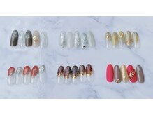 アトリエ ハルミナ(atelier harumina)/マグネットネイルデザイン色々