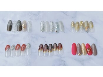 アトリエ ハルミナ(atelier harumina)/マグネットネイルデザイン色々