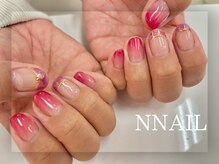 エヌ ネイル(N NAIL)/グラデ×フレンチ