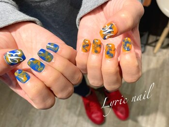 リリックネイル 本八幡店(LyricNail)/手描きマーブルネイル【本八幡】
