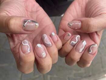 ヌンク(nunc)の写真/他のお客様と会わない貴女だけの特別なお時間を…施術歴20年のネイリストが、理想の爪先を演出いたします。