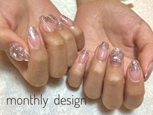 ルア(lua.)/ぷっくりお花＊5月monthly