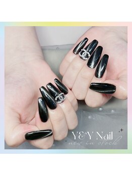 BLACK 偏光マグネットネイル