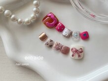 アントレッド(entraide)/脱・すっぴん足◎フットデビュー