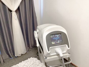 スリー(THREE)の写真/【駐車場完備/完全個室】チケットでお安く都度払いで通うことも可能です♪最新マシンTHR式脱毛機導入店★