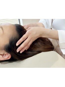 ヘッドスパで癒されたい