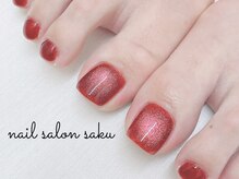 サク(saku)/冬のフットワンカラー