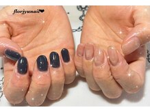 フロージュ ネイル(florjyu nail)/2色カラーnail