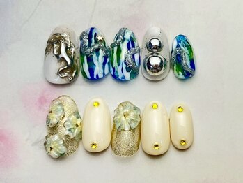 メイクアップバー(make up bar)の写真/《初回オフ込◆90分やり放題¥8800》写真持ち込み大歓迎☆流行りのニュアンスNailもお任せ♪吉祥寺駅徒歩5分