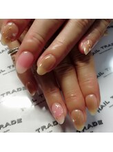 ネイルトレード 西荻窪店(NAIL TRADE)/チークネイル