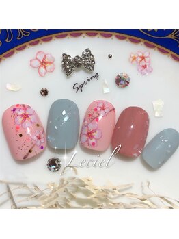 ルシエル(LeCiel)/桜ネイル