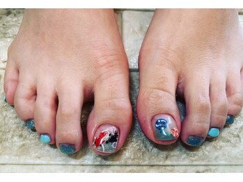 ネイルサロン シェリ(NAIL SALON Cheri)/夏のフットネイル