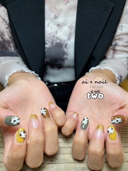 アイネイルトゥー 小倉(ai nail two)/秋ネイル