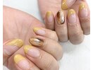 秋冬フレンチネイル