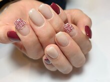 キラネイル アンド アイラッシュ by World Beauty(KIRA)/ツイードアート