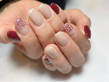 キラネイル アンド アイラッシュ by World Beauty(KIRA)/ツイードアート