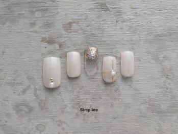 シンプリー ネイルアンドアイラッシュ 祖師谷大蔵店(Simpliee Nail&Eyelash)/【ハンド】ワンカラーネイル