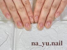 ナユネイル(na_yu.nail)/自爪風クリアネイル 212
