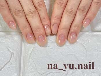 ナユネイル(na_yu.nail)/自爪風クリアネイル 212
