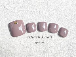 フットワンカラーシンプルアート