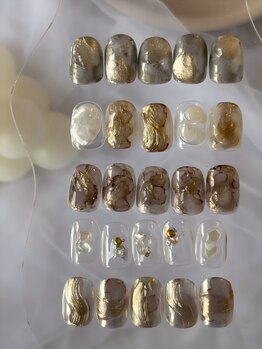 ヌー 栄(nuu)の写真/手描きアートが得意な本格派サロン【SNSで話題】最新トレンドネイル～繊細な手描きアートまで幅広く対応★