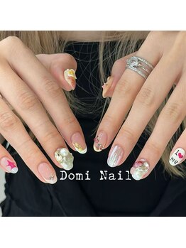 Domi Nail Salon 渋谷店　長さだし/持ち込み/フィルイン/ワンホン/持ち込み＊