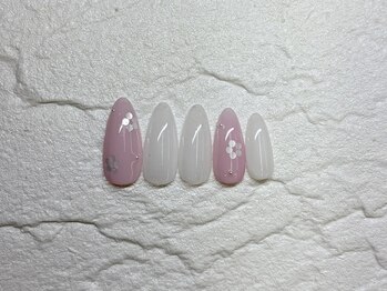 お花ネイル【シンプル】