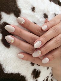 ベージュネイル★