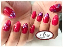 アモーナ ネイルアトリエ(amona nail atelier)/レディなシェルnail♪