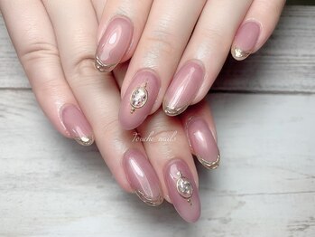 トゥーシェネイルズ(Touche'nails)/上品オフィスネイル
