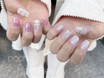 ア―ジュポシェフリル 天神西通り店(age poche Frill)/ニュアンスネイル