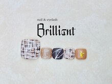ネイルアンドまつげエクステのお店 ブリリアント 草加(Brilliant)/Foot 　定額11000円コース