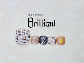 ネイルアンドまつげエクステのお店 ブリリアント 草加(Brilliant)/Foot 　定額11000円コース
