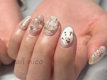 ネイルニコ(nail nico)/溶けだるま