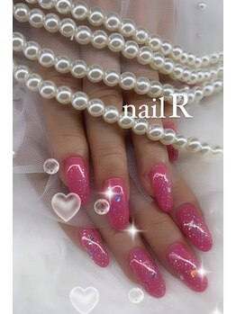ネイルアール(nail R)/ピンクネイルです♪