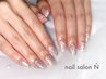 【hand】《ご新規様オフ無料》diamond flash nail¥7300