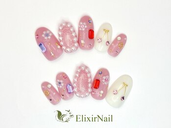 エリクサーネイル 神田(Elixir Nail)/やり放題/クーポン使用