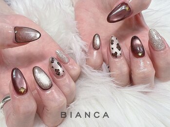 秋カラーマグネットネイル¥8,800