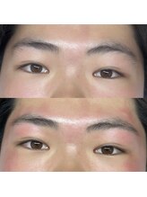 ブロウ(BROW)/【メンズ眉】before after