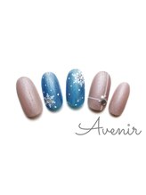 アヴィニール 表参道(Avenir)/スノースモーキー　ネイル